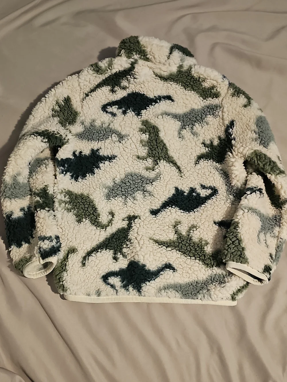 Children's Place 4T Great Condition Dinosaur Sherpa Jacket